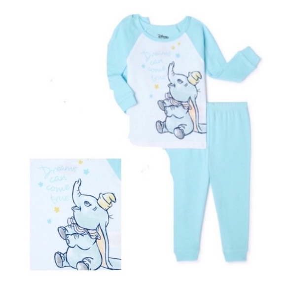 Disney Pajamas Disney Baby Dumbo Elephant Poshmark